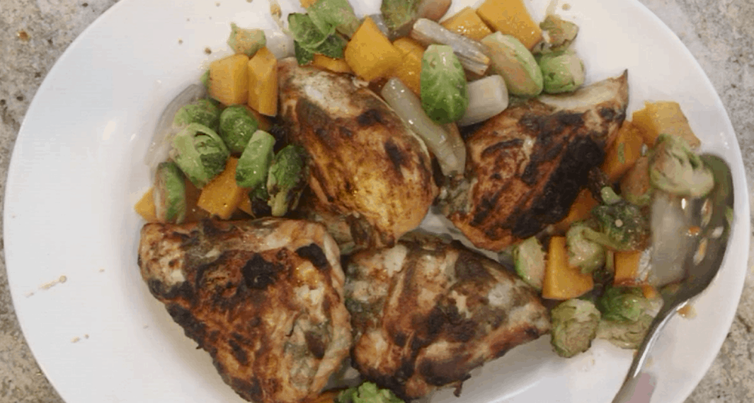 Maple Mustard Roasted Chicken Gluten Free Chicken recipe - Maple Mustard Roasted Chicken