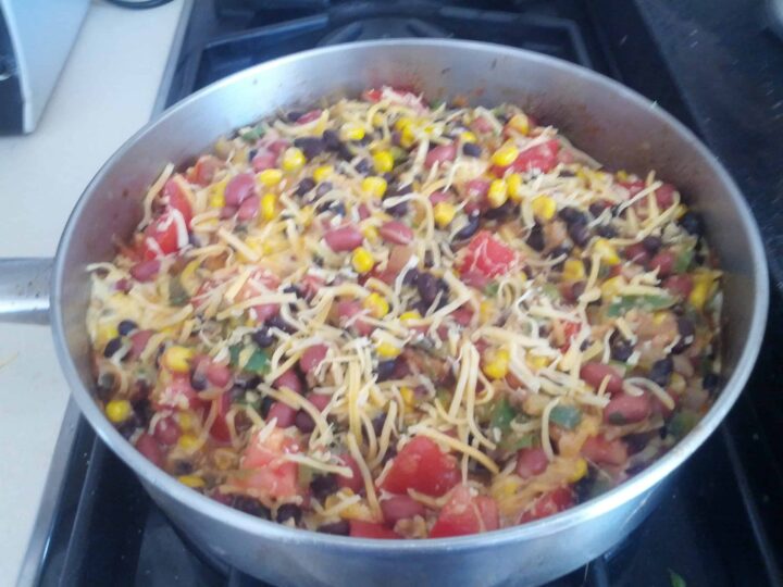 mexican skillet wraps