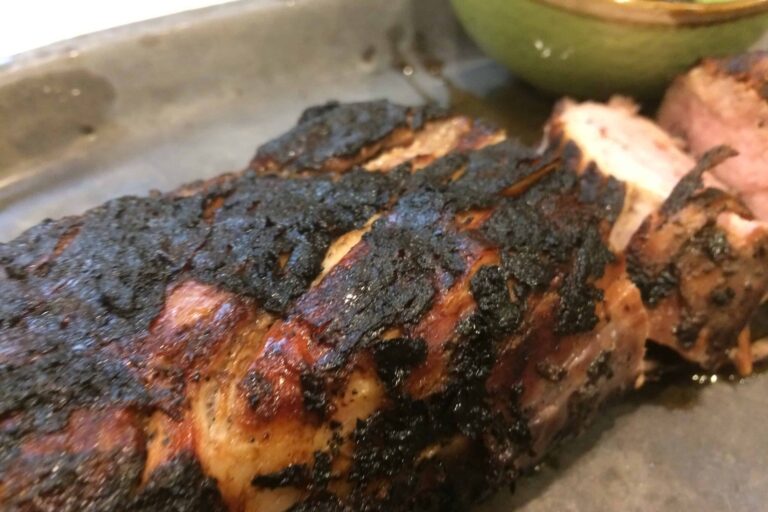 blueberry glazed pork tenderloin