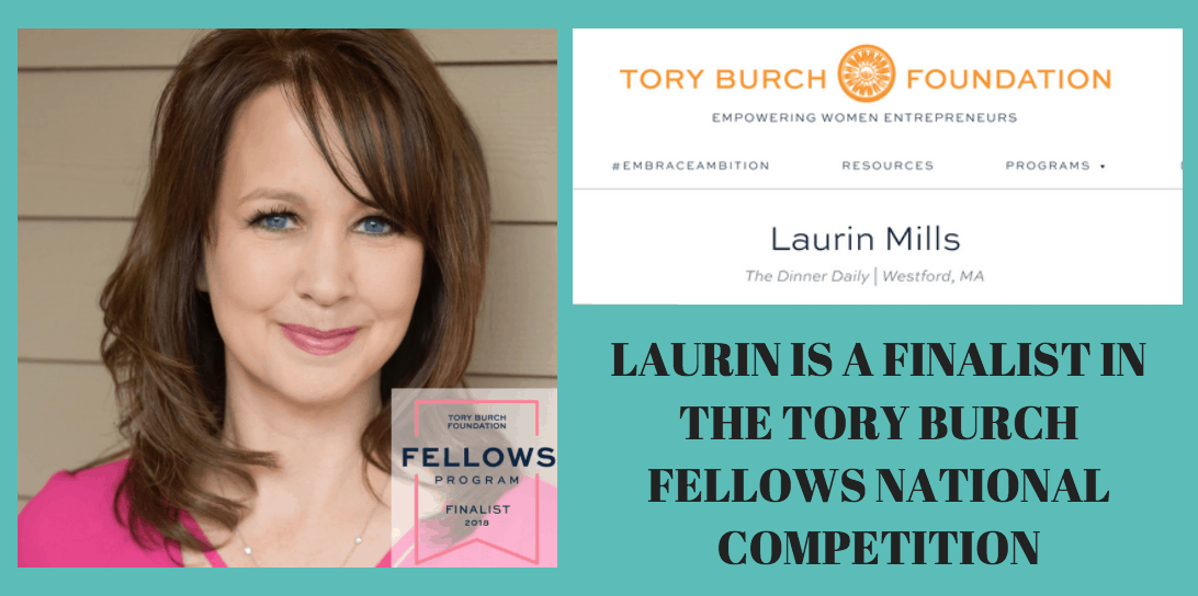 Laurin is a Finalist for the Tory Burch Fellows Program!