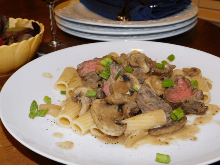 Beef and Mushroom Dijon Simple Dinner Ideas