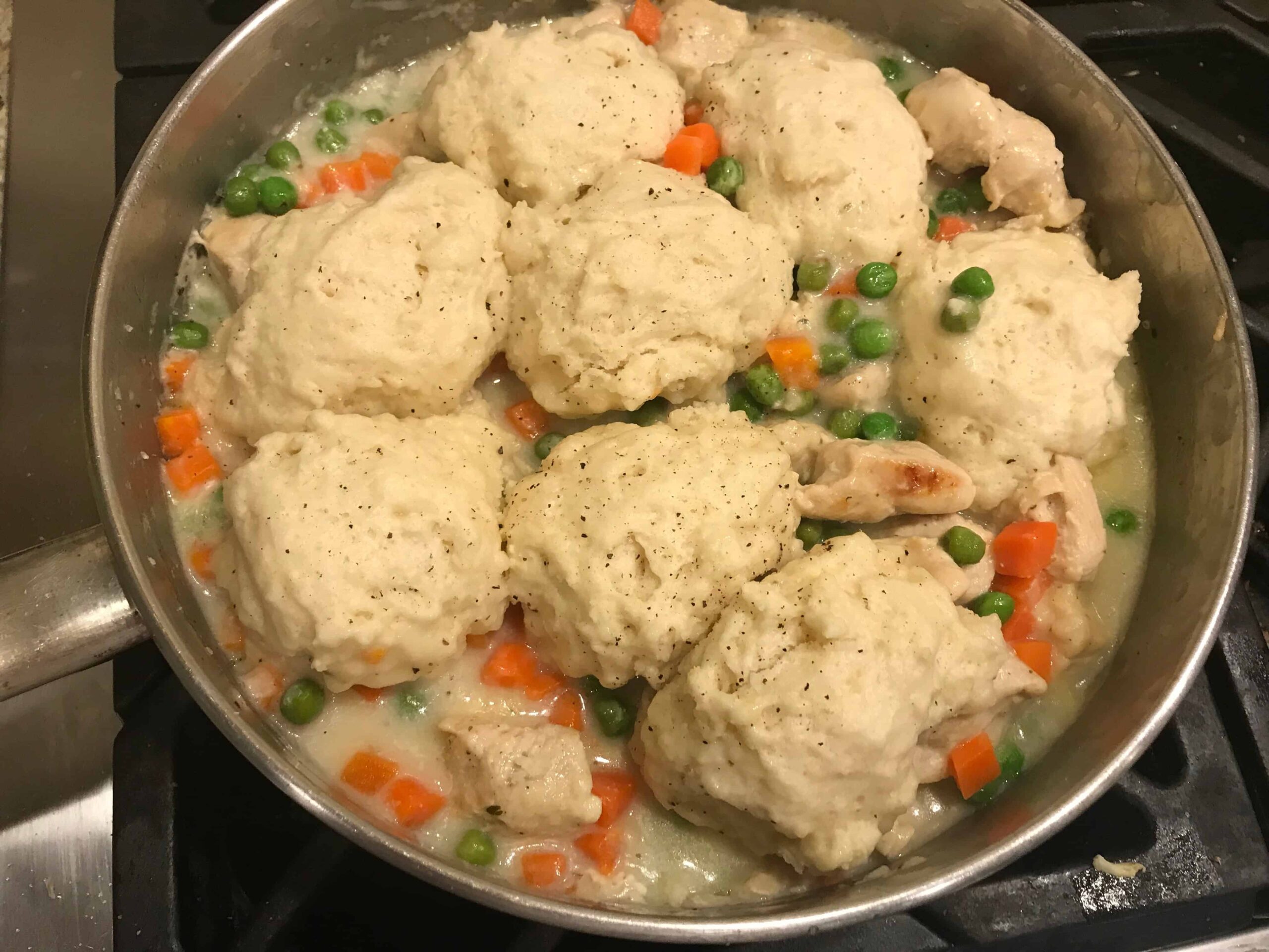 Homemade chicken and dumplings - The Dinner Daily