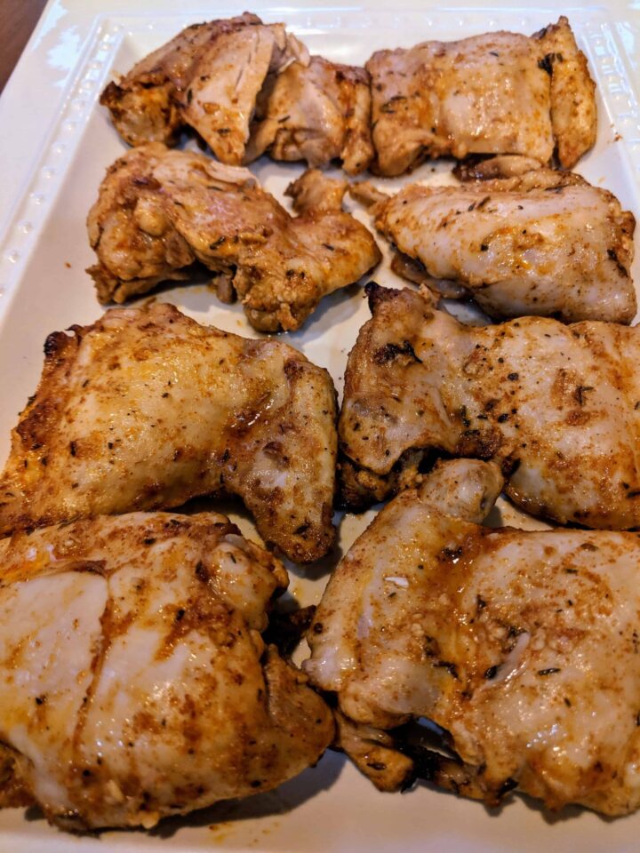 Lemon Smoked Paprika Chicken Boneless Chicken Thighs with Smoke Paprika