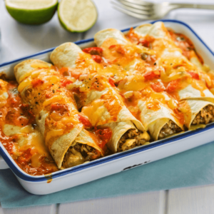 Kid Friendly Burritos with Bean and Cheese