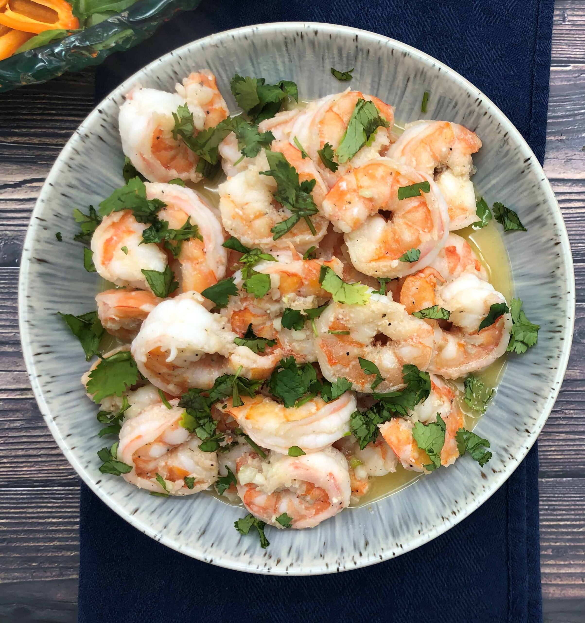Quick Garlic Shrimp 5 ingredient recipes