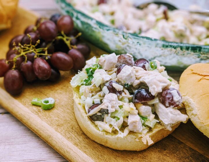 Summer Chicken Salad easy chicken salad sandwiches