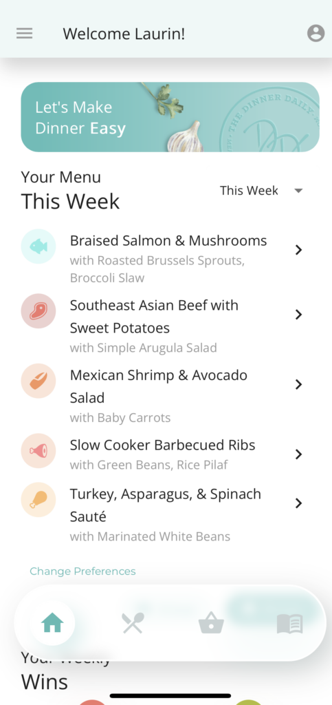 Whole foods meal planning 
