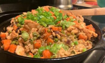 Salmon Fried Rice